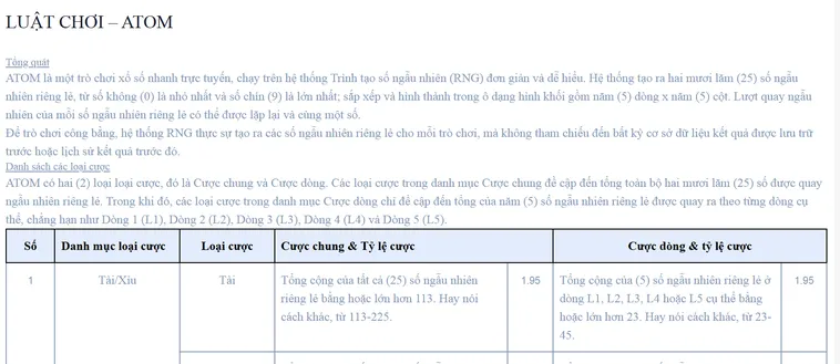 Quay Số Atom Tại Bin88 Công Nghệ Hiện Đại Cho Những Thắng Lợi Vang Dội