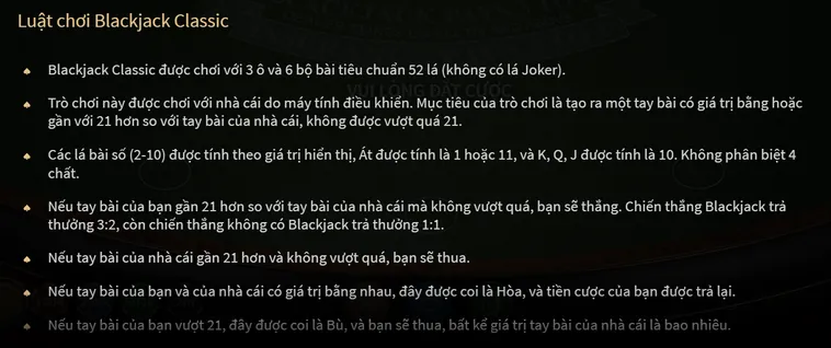 Tham Gia Ngay Sảnh BlackJack Tại Bin88 Đẳng Cấp Nhất Hiện Nay