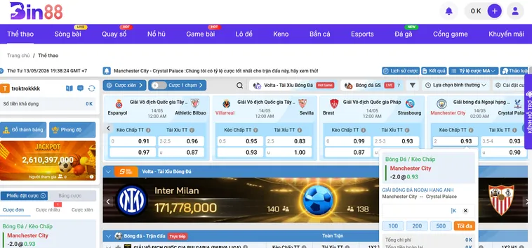 Chinh Phục Mọi Kèo Đấu Tại Thể Thao K-Sports Tại Bin88 Đẳng Cấp