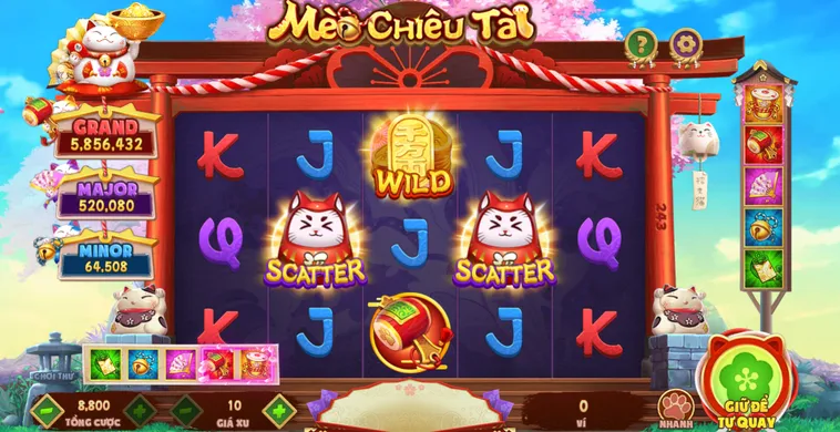 Khám Phá Game Nổ Hũ Mèo Chiêu Tài Tại Bin88 Thắng Lớn Mỗi Ngày