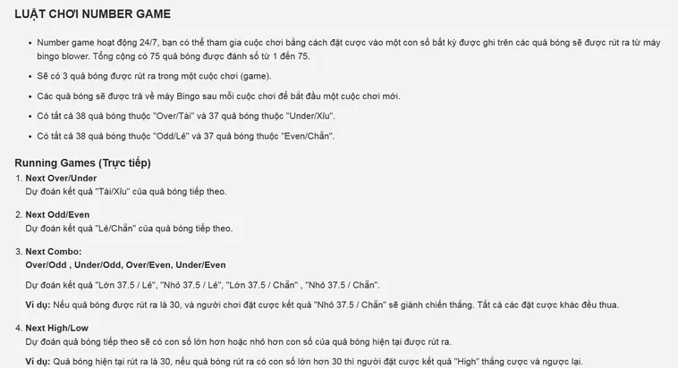Trải Nghiệm Quay Số Numbers Game Tại Bin88 Đỉnh Cao Đầy Cuốn Hút