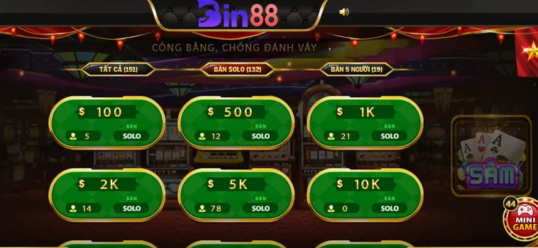 Sâm Lốc Tại Bin88 Hành Trình Chinh Phục Kho Báu Của Các Vị Thần Hiện Đại