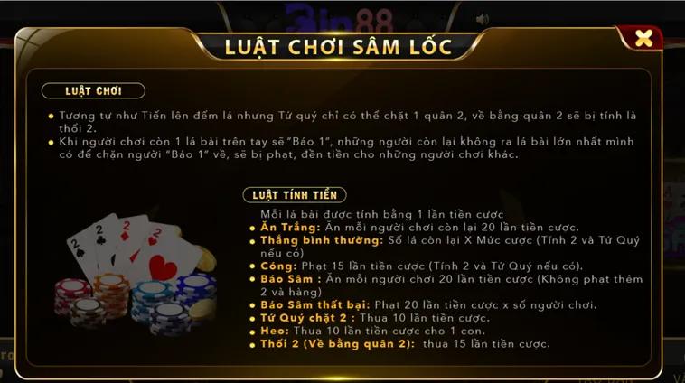 Sâm Lốc Tại Bin88 Hành Trình Chinh Phục Kho Báu Của Các Vị Thần Hiện Đại