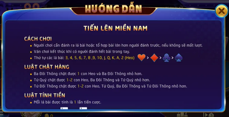 Tiến Lên Miền Nam Tại Bin88 Cơ Hội Săn Kho Báu Giá Trị Khổng Lồ